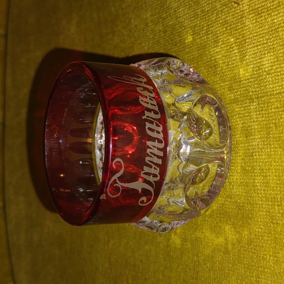 Vintage Small Tamarack Ruby crystal glass. - Picture 2 of 8